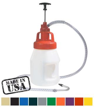 10L Oil Jug with Utility Lid & Hand Pump