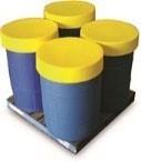 Drum Protector Lids - Yellow.