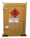 Outdoor Dangerous Goods Storage Cabinet 160 Litre