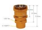 Hydraulic Nozzle with Plug - Gold.