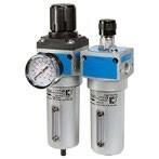 Air Pressure Regulator/Filter & Lubricator with Pressure Gauge.