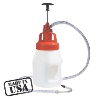 OILSAFE 10L Oil Jug with Dark Green Utility Lid & Hand Pump