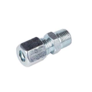 Straight M10 x 6mm Tube Compression Fitting