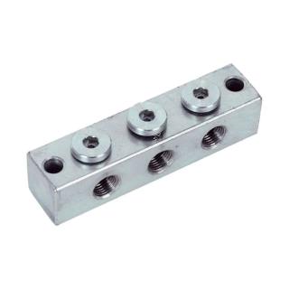 3 Point 10 x 1 Grease Block with Grease Nipple