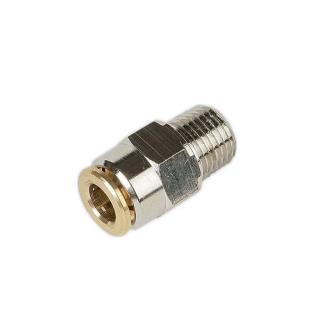 Straight M10x1 x 6mm Tube Push in Fitting