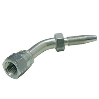 JIC Reusable Hose End For 8.3mm Hose-45 Degree