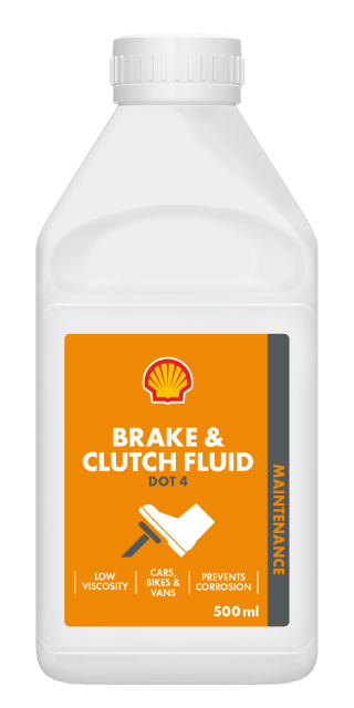 Shell Brake and Clutch Fluid DOT 4