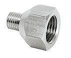 Reducer 1/4" BSP Female to 1/4" SAE Male Straight