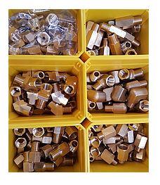 Fittings Case Brass 130 Pieces